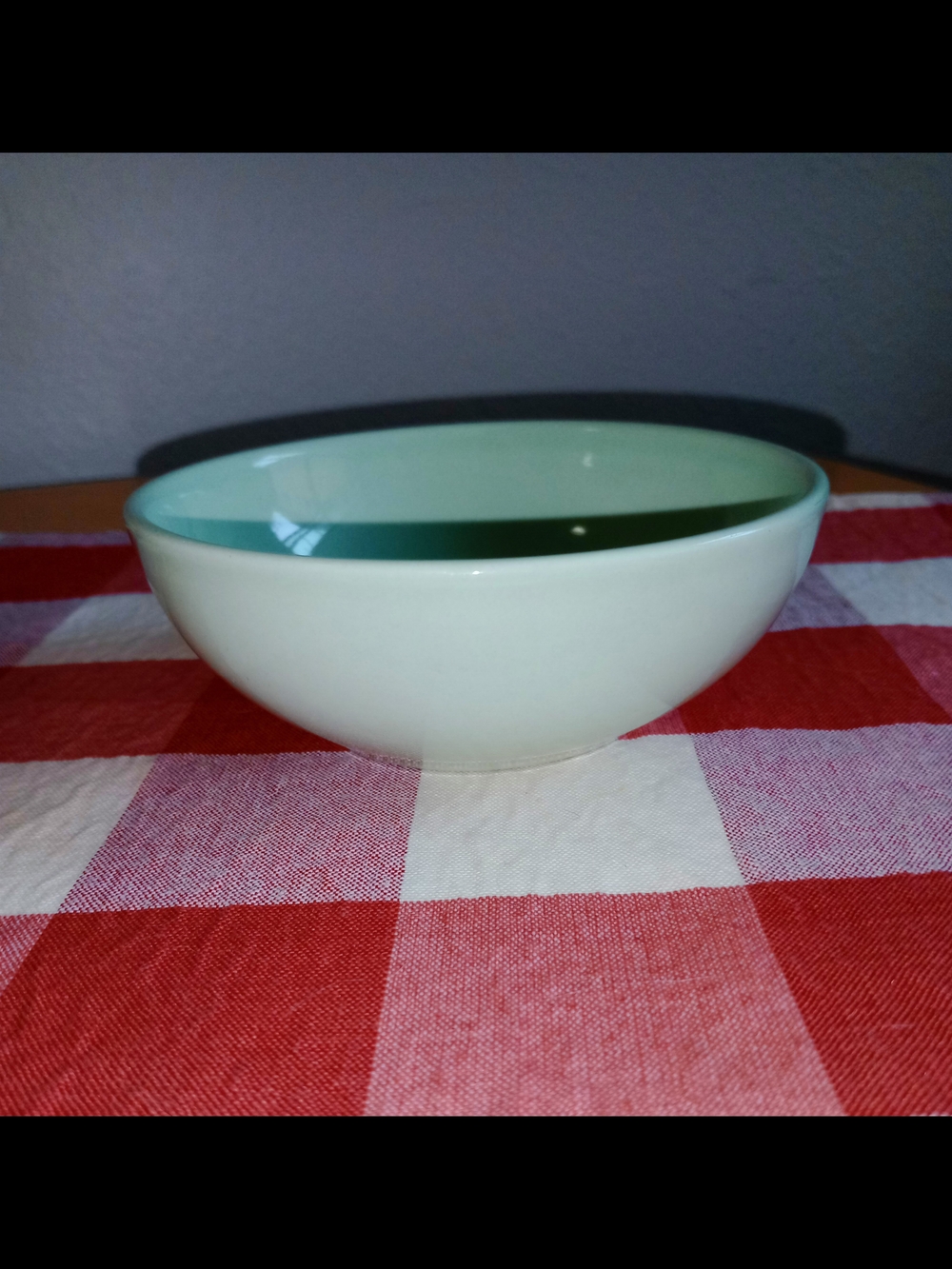 Casual China 'Pastel Bright' Mint Glazed Bowl. Russell Wright Iroquois - Picture 2 of 6